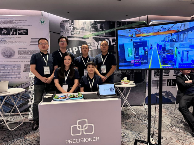 2024年東南亞壓鑄盛會-品成金屬參展團(tuán)隊充滿活力的身影